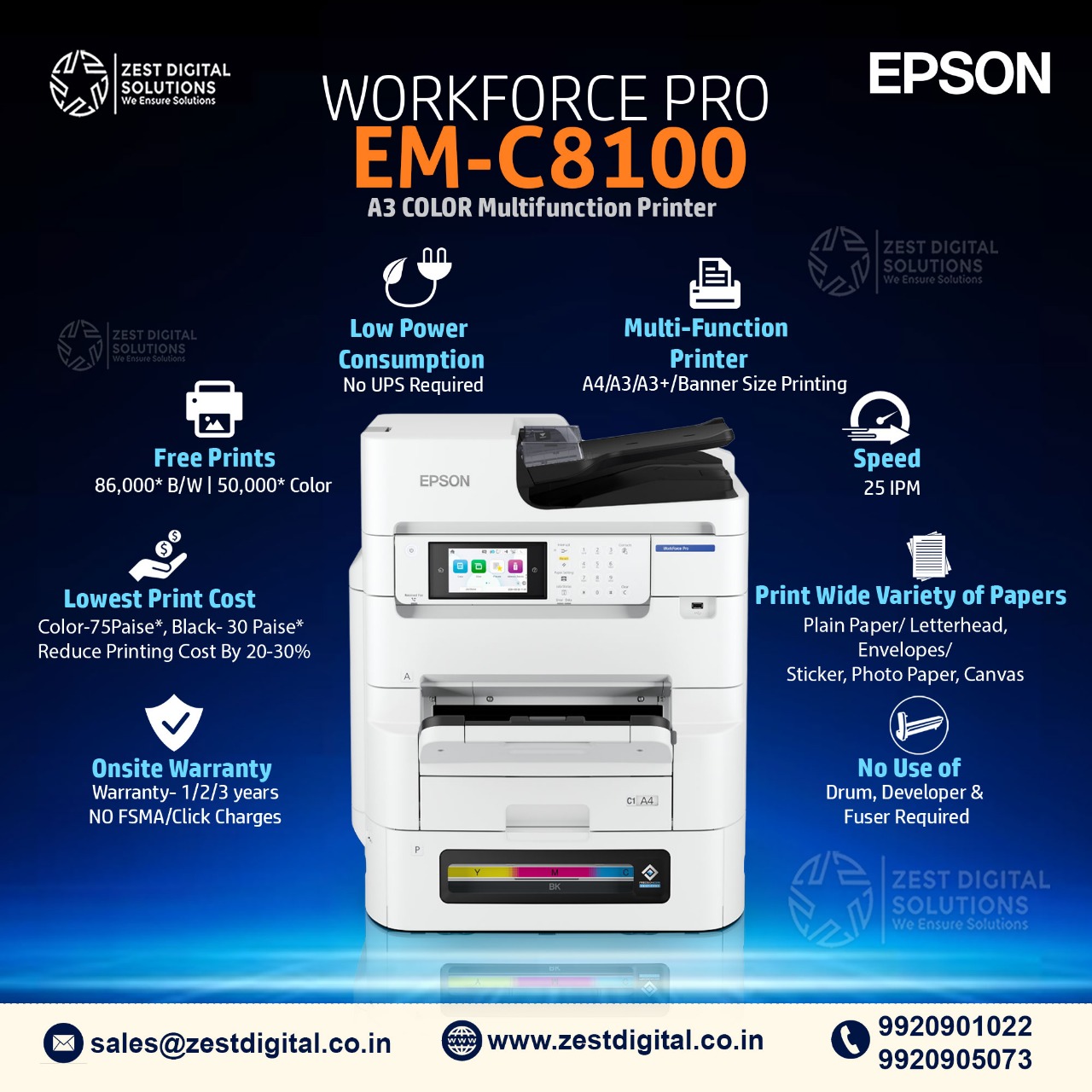 Zest Digital Solution Provides Best Digital Printers in Mumbai